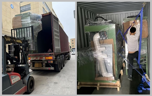 شنہاؤ برانڈ میلمائن ٹیبل ویئر ایج پیسنے والی مشین اور مولڈنگ مشین نئی کھیپ