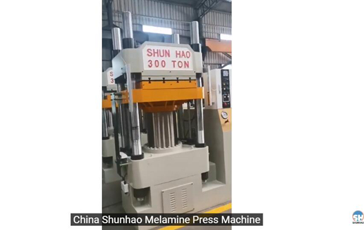 Shunhao برانڈ میلمینی مولڈنگ مشین