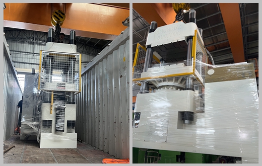 Shunhao 600-ٹن میلامین ویئر مولڈنگ مشین کی کھیپ